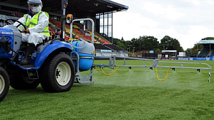 SISCleanse treatment for sports surfaces