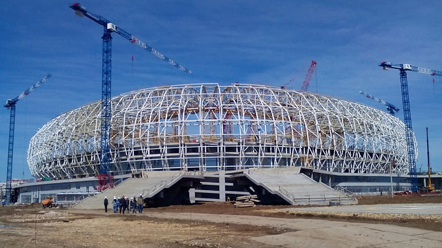 Mordovia Saransk Arena, hybrid, pitch, turf, SISGrass,