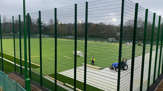 University of Nottingham pitch resurface - SIS Pitches