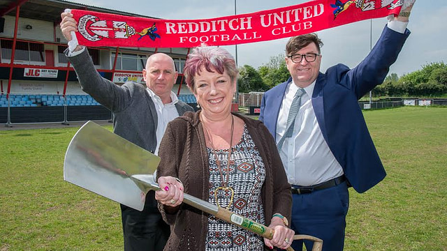 Redditch United, Valley stadium, 3G Pitch, Artificial turf, synthetic pitch, Bryn Lee
