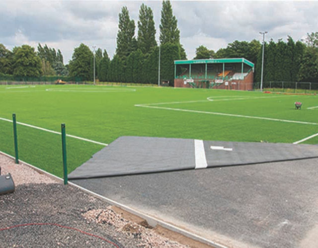 BEDWORTH UNITED’S 3G LEGACY, The greenbacks, SIS Pitches, synthetic turf, artificial pitch, EvoStik Southern Premier League, installation
