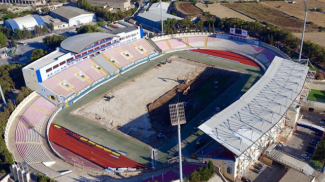 TA’QALI NATIONAL STADIUM IN MALTA, SISGrass hybrid pitch, Maltese Premier league, SISGrass, hybrid technology, football pitch