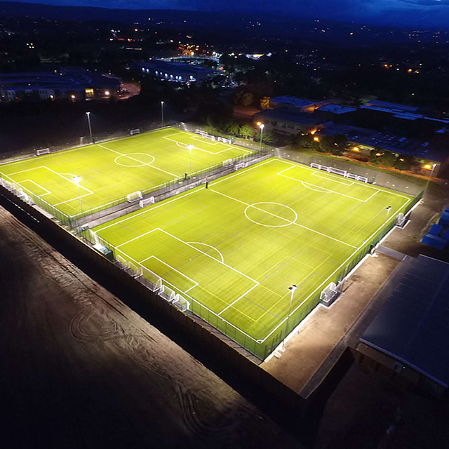 Synthetic, sisturf, grass, artificial pitch, field, Graves Football Hub