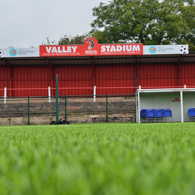 Redditch United, 3G synthetic pitch, Valley stadium, SISTurf, Artificial grass, Bryn Lee