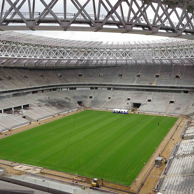 World Cup final 2018, SIS Pitches, Luzhniki Stadium, Moscow, SISGrass, Hybrid turf