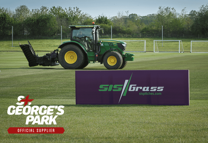 SISGrass pitch, St George's Park, premier pitches, hybrid turf, reinforced natural turf