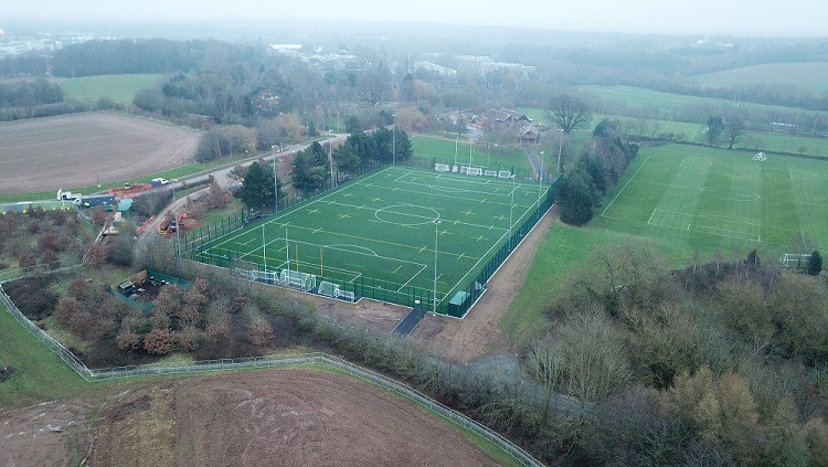 Warwick Uni from the air 