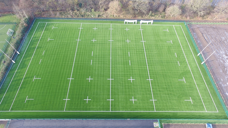 St Paul's School from the air