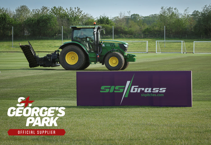 SISGrass pitch, St George's Park, premier pitches, hybrid turf, reinforced natural turf
