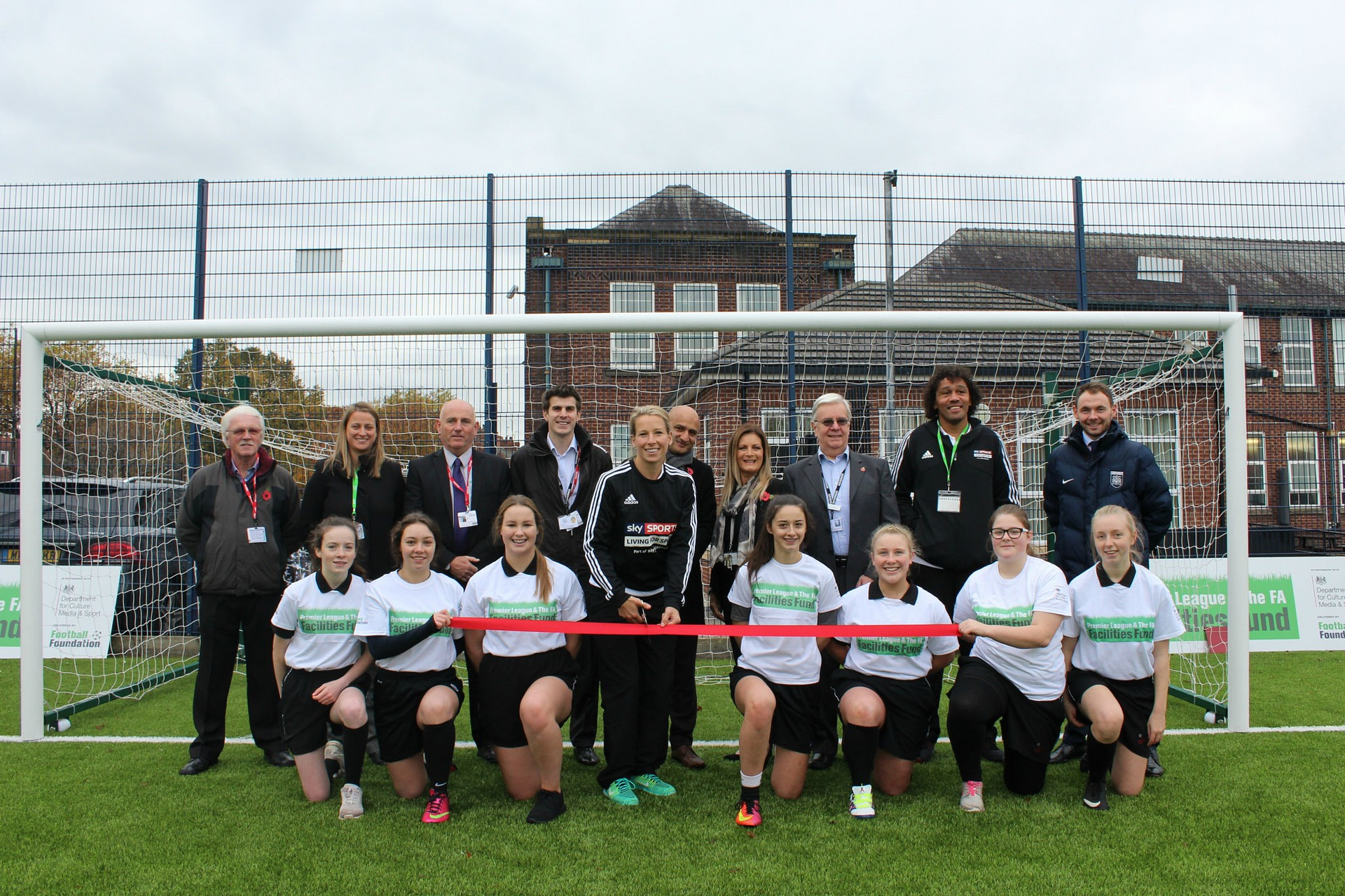 New Sisturf Football Pitch At Flixton Girls School Officially Opened