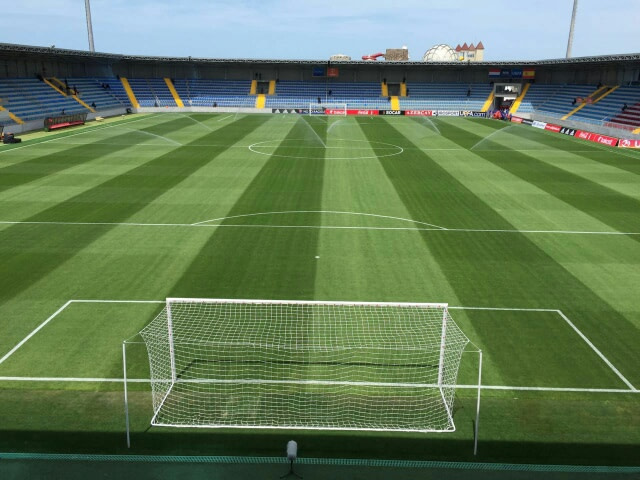 Dalga Arena in Baku, synthetic pitch, artificial turf, SIS Pitches, Azerbaijan