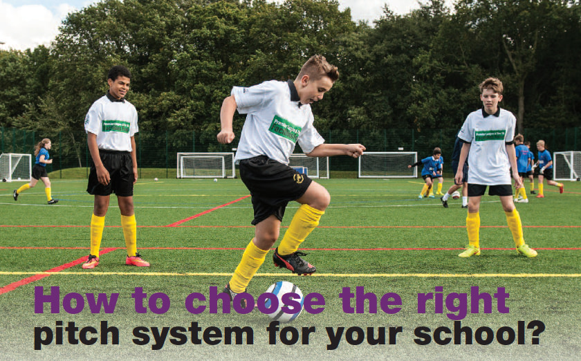 How to choose the right pitch system for school, university synthetic pitch, school artificial grass