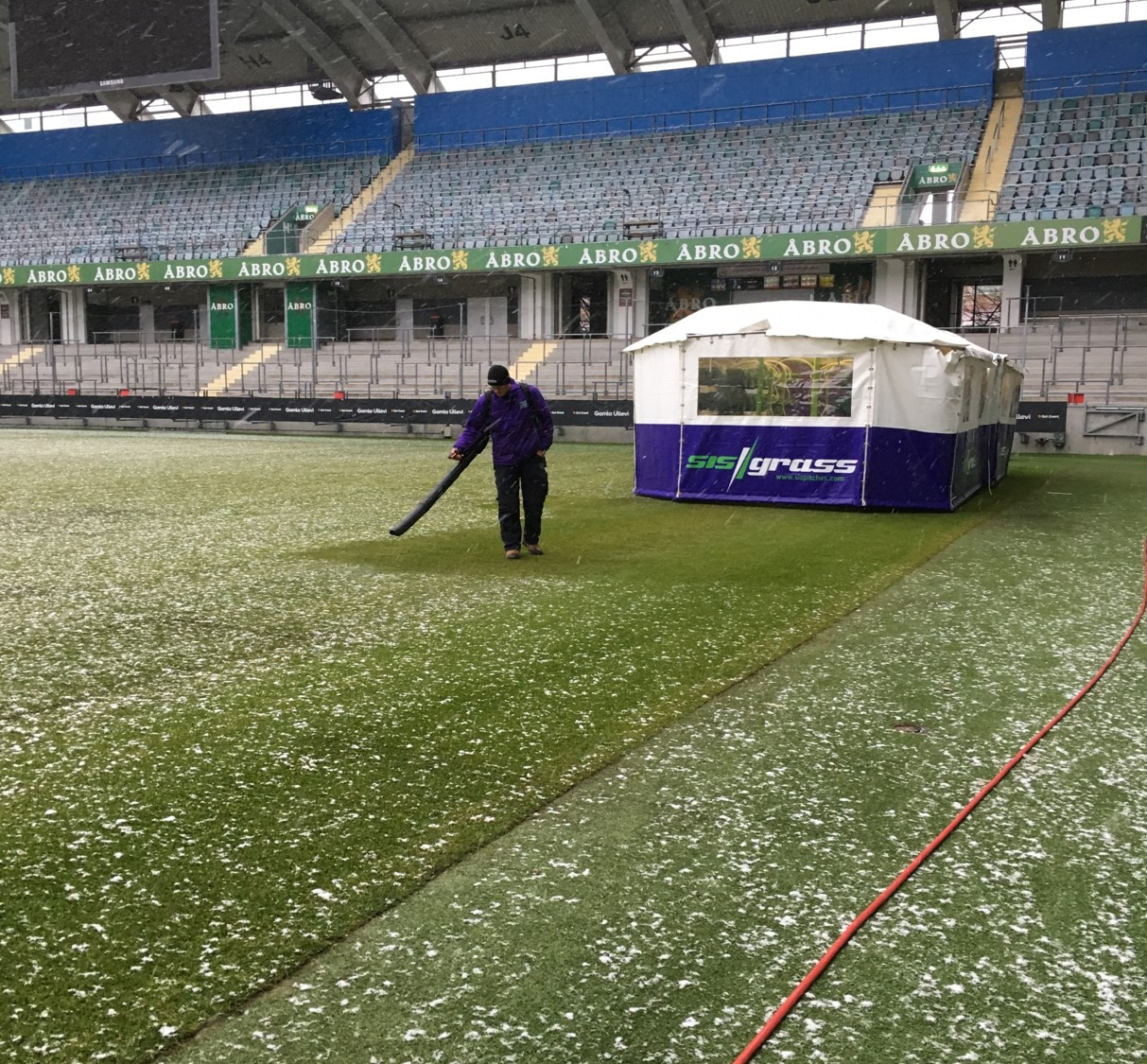 Hellasod with new turf in football pitches in Serbia!