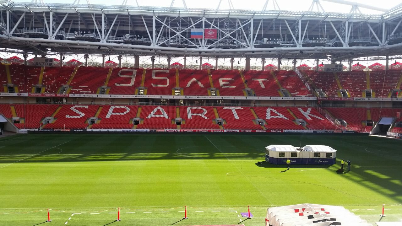 Spartak Moscow (Russia) Football Formation