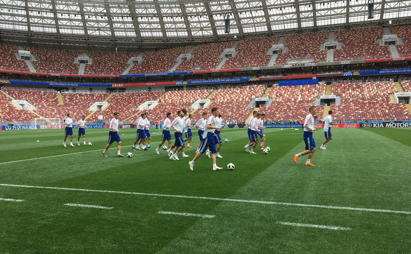 Spartak Moscow switch to SISGrass for World Football Cup - SIS Pitches