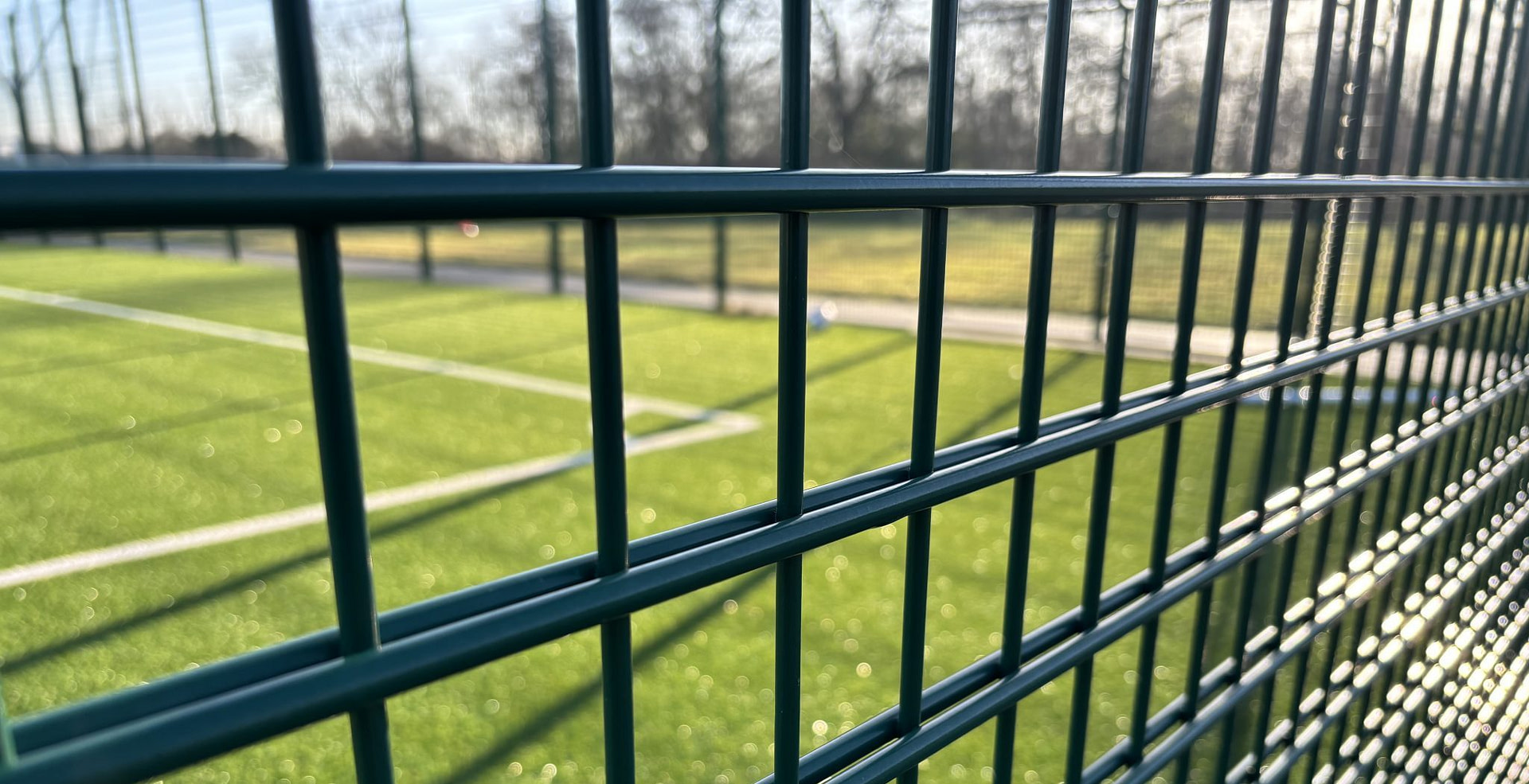 welded mesh sports fencing